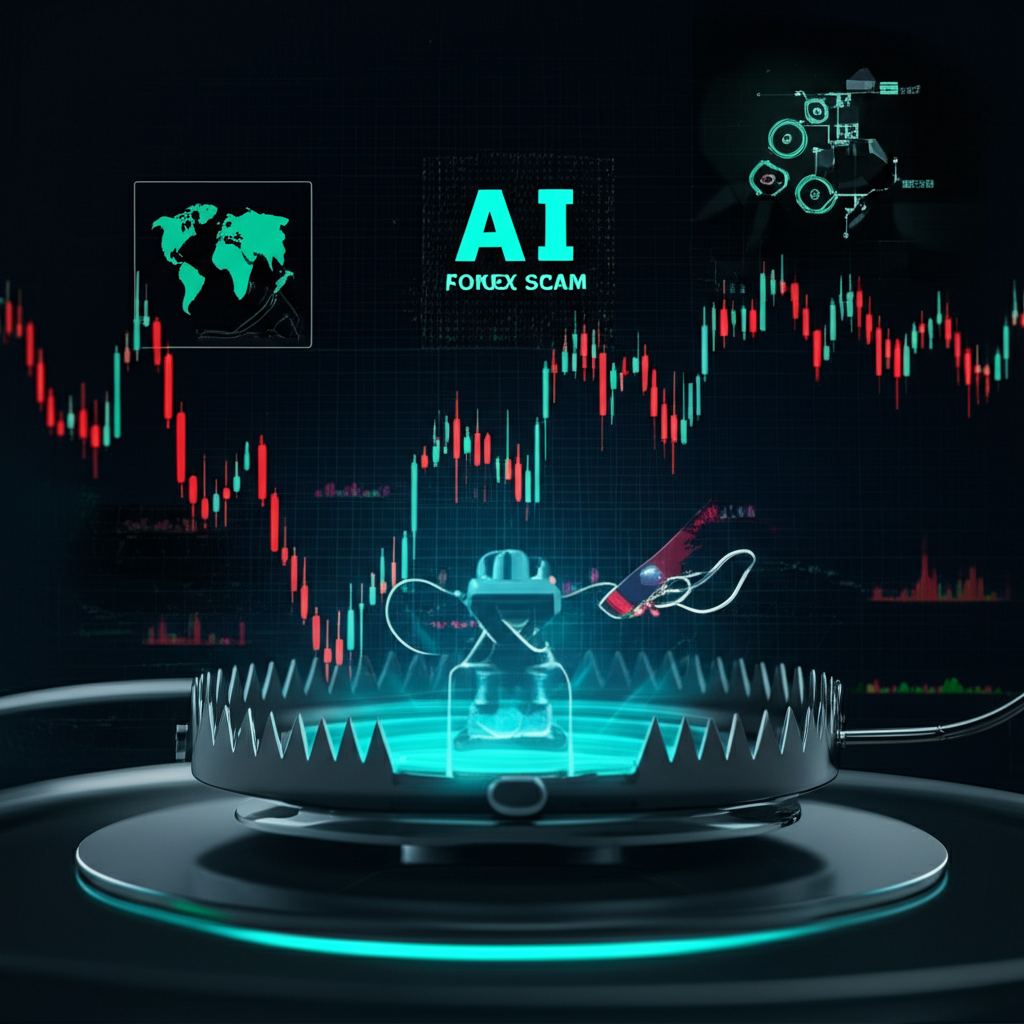 AI forex scam phishing trap