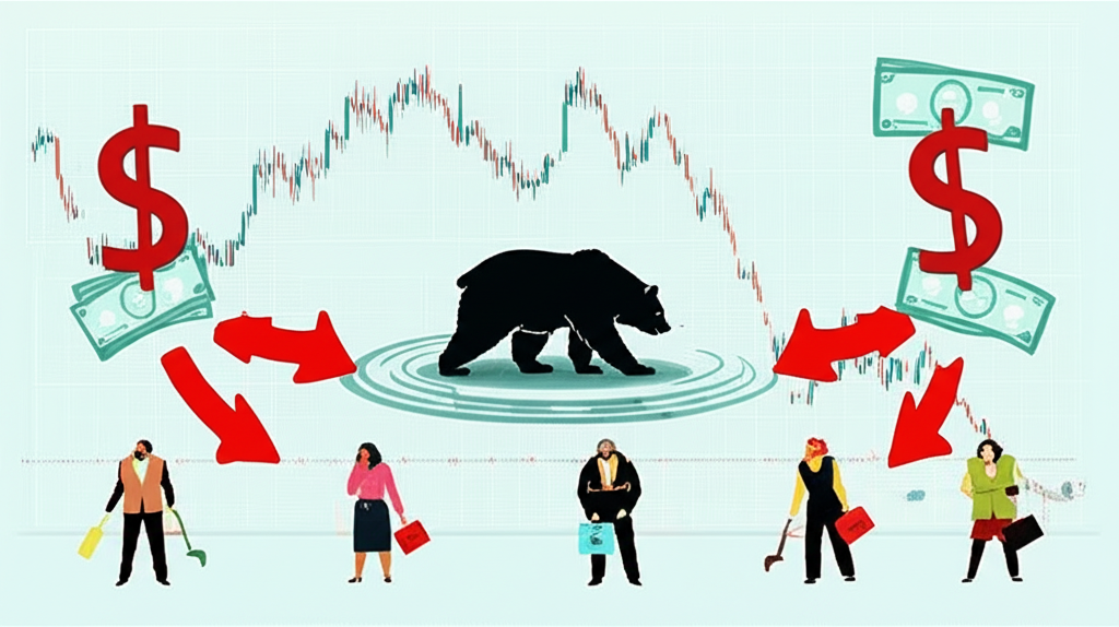 外資賣超與資金外流對台幣匯率的影響示意圖