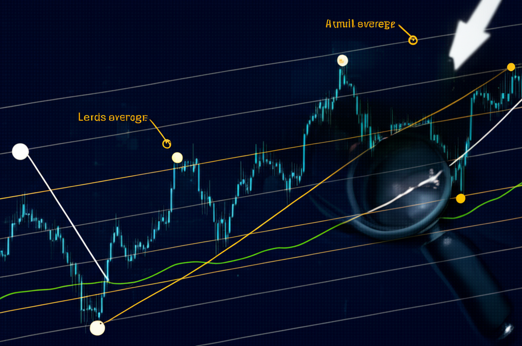 Forex market analysis illustration