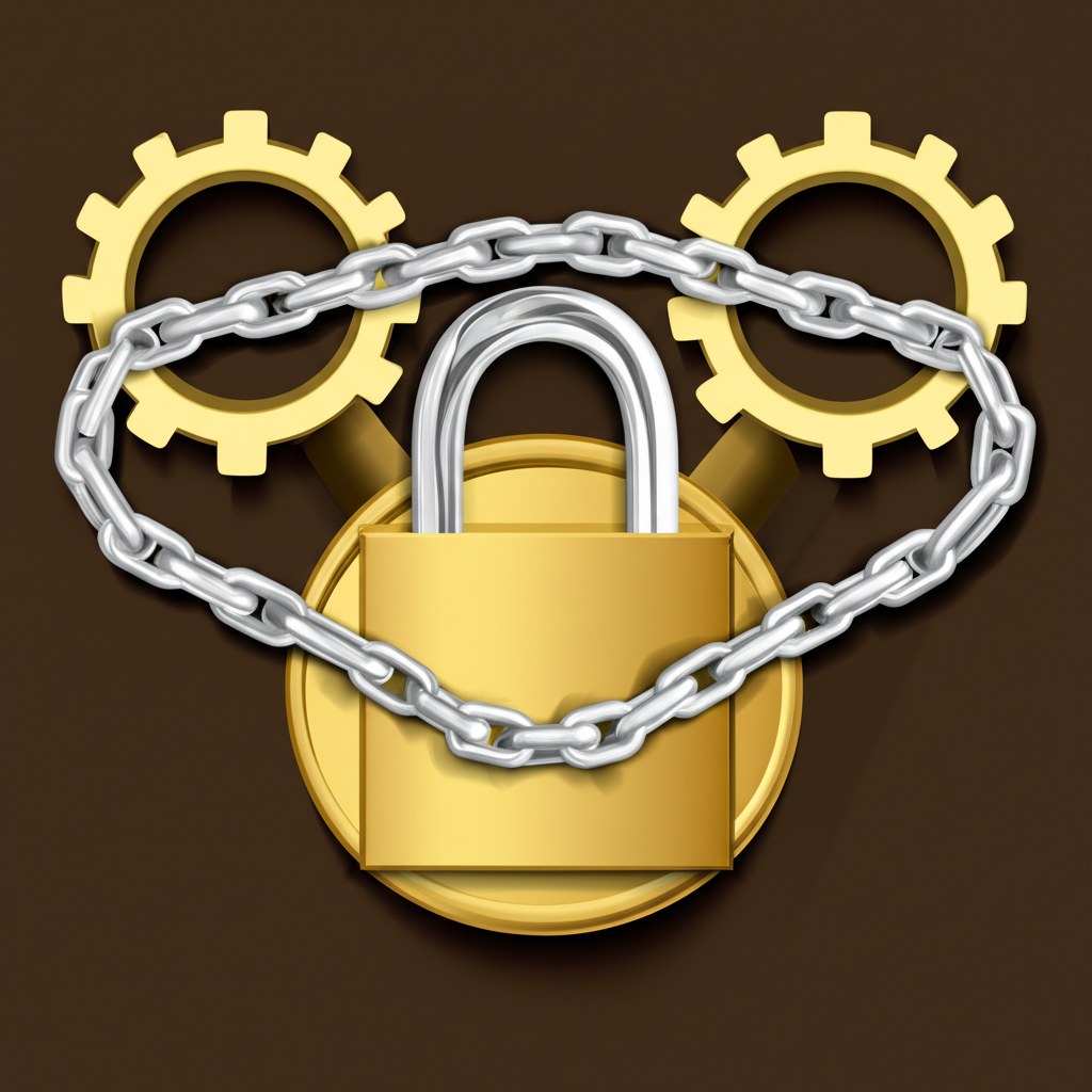 保證金核心目的插圖:擔保、約束與槓桿的互聯齒輪鎖