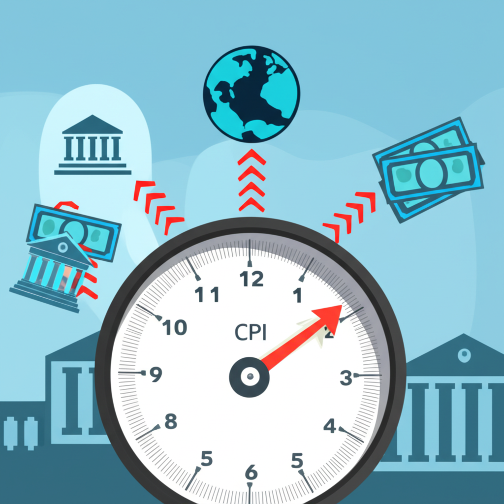 CPI 對全球股市和央行政策的影響插圖
