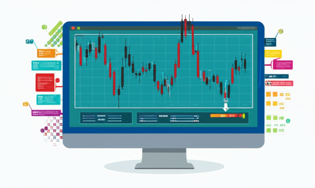 Automated forex strategy illustration