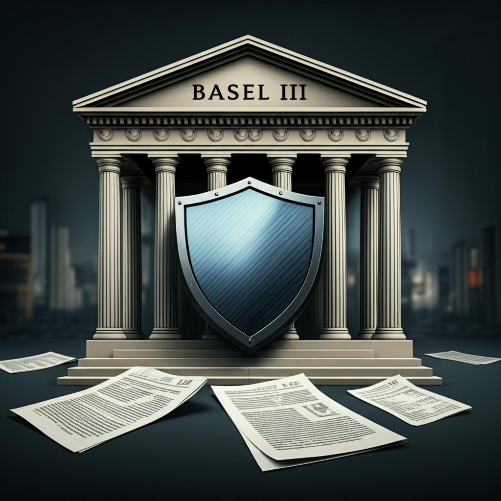 銀行資本結構與巴塞爾協議III的損失吸收概念圖示