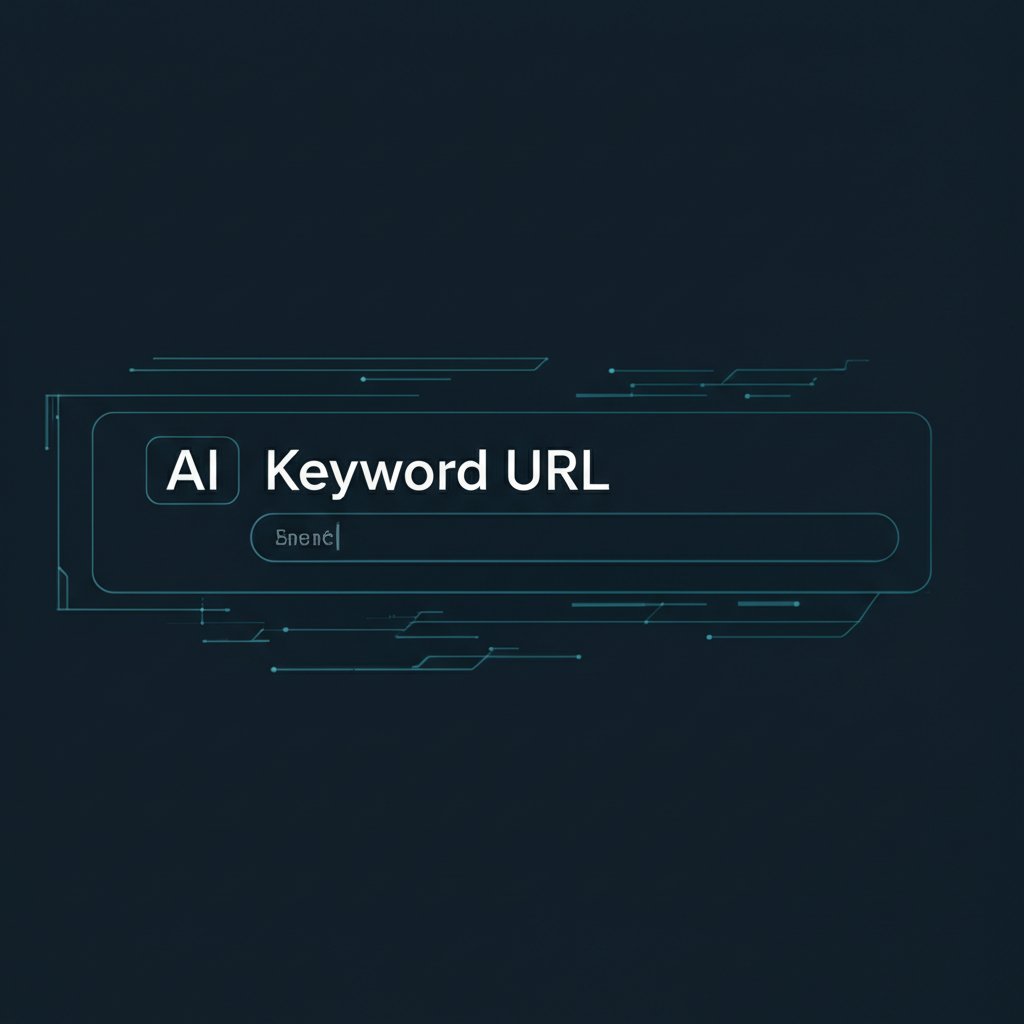 AI needs keyword URL input