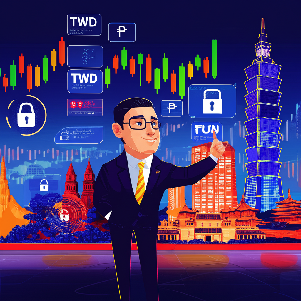 Taiwanese investor forex security illustration