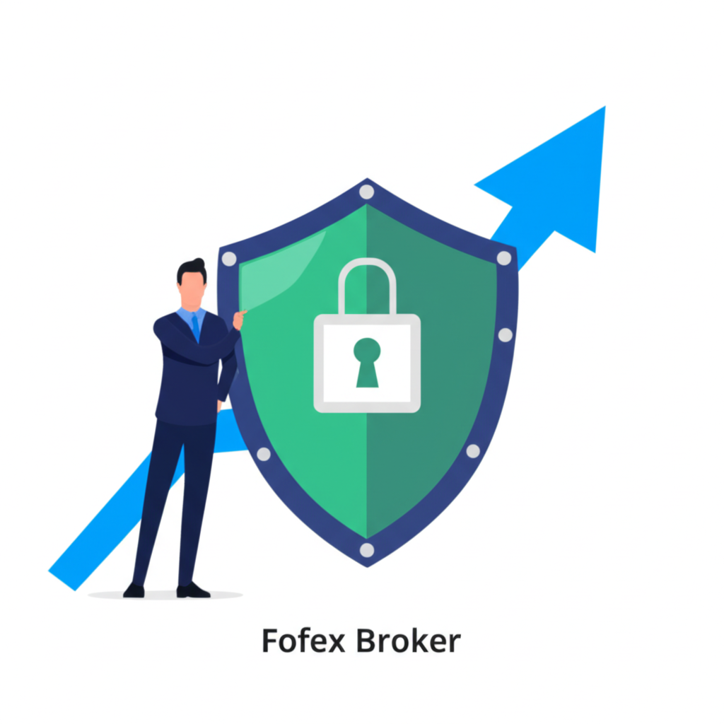 Safe forex broker illustration