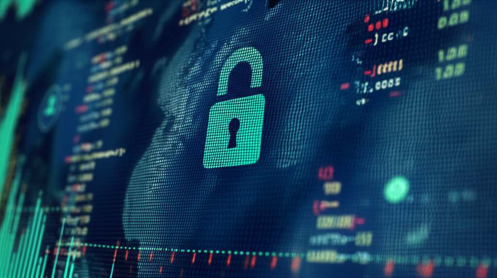 Secure forex platform logs illustration