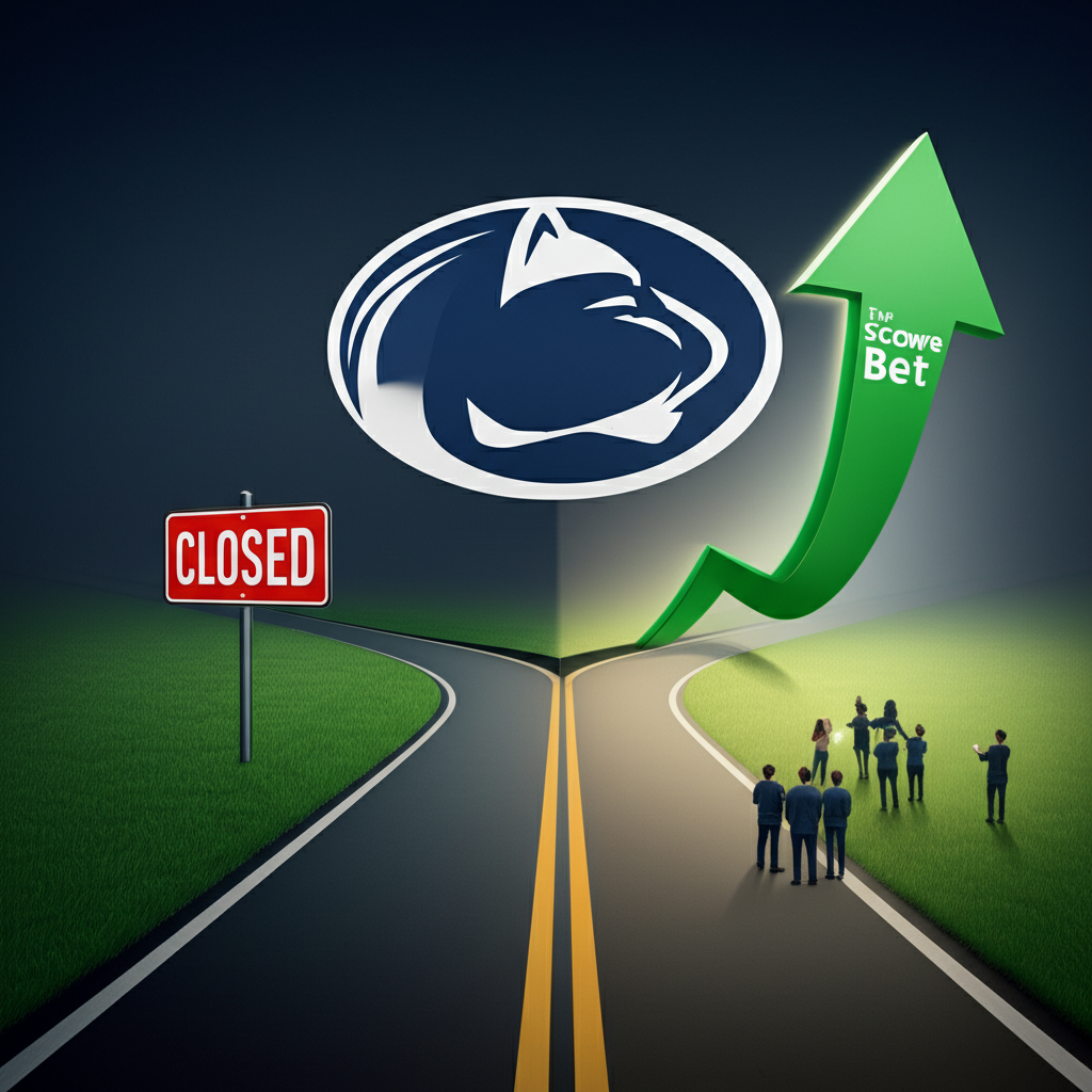 Penn Entertainment 策略轉向,從 ESPN Bet 分道揚鑣,轉向 TheScore Bet 的明亮未來,伴隨上漲股價趨勢與樂觀分析師