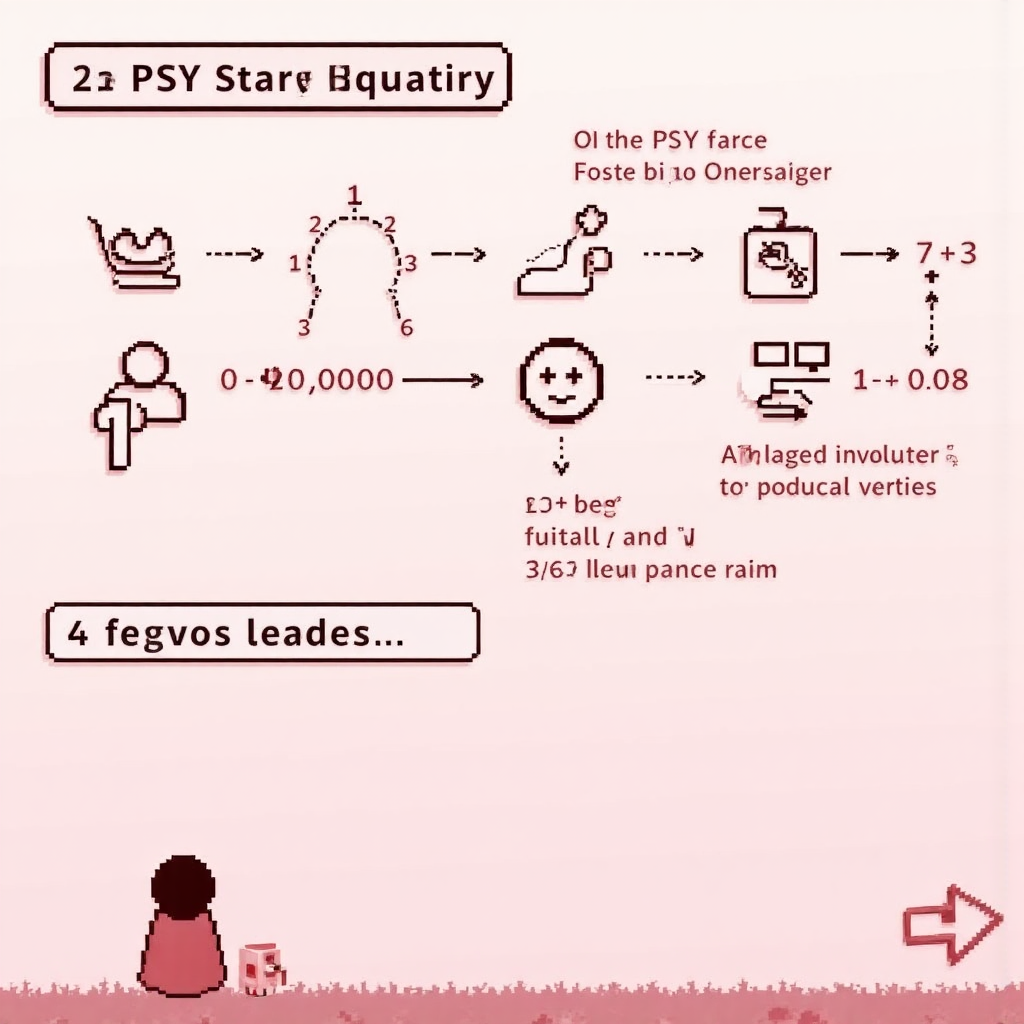 PSY 心理線計算公式圖解，包含簡單圖示與數值範例